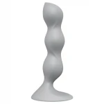 Satisfyer Triple Ball-R - gyöngyös dildó (szürke)