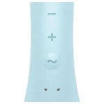 Satisfyer Triple Oh - akkus, csiklókaros vibrátor (kék)