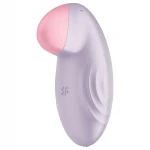 Satisfyer Tropical Tip - app-vezérelt csiklóvibrátor, csiklóizgató (lila)