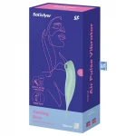 Satisfyer Twirling Pro - app-vezérelt csiklóvibrátor, csiklóizgató (menta)