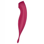Satisfyer Twirling Pro - app-vezérelt csiklóvibrátor, csiklóizgató (piros)