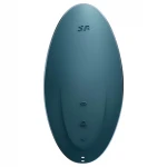 Satisfyer Vulva Lover 1 - akkus léghullámos csikló vibrátor (kék)