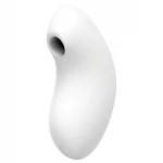 Satisfyer Vulva Lover 2 - léghullámos csikló vibrátor (fehér)