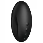 Satisfyer Vulva Lover 3 - léghullámos csiklóizgató (fekete)