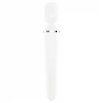 Satisfyer Wand-er Woman - vízálló masszírozó vibrátor (fehér)
