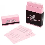 Secret Play Pull & Play - erotikus kártyajáték pároknak (50 kártya) - 7 nyelven