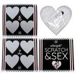 Secret Play Scratch & Sex Straight - kaparós szexpóz játék pároknak (5 nyelven)