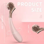 Sex HD - akkus, cseppálló vibrátor ingerkerékkel (pink)