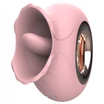 Sex HD French Kiss - nyelves csiklóizgató vibrátor (pink)