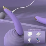 Sex HD - padlizsán vibrátor (lila)