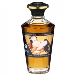 Shunga - melegítő erotikus masszázsolaj karamell illattal (100 ml)