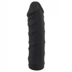 You2Toys - Silicone Strap-On - felcsatolható dildó (fekete)