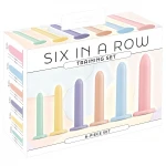 You2Toys Six in a Row - színes dildó tréning szett (6 db)