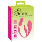 SMILE - hordható akkus, rádiós vibrotojás (pink)