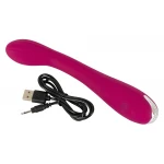SMILE G-spot - akkus, bordázott G-pont vibrátor (lila)