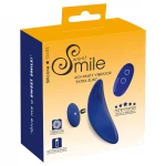 Smile - hordható extra vékony, távirányítós bugyi vibrátor (kék)