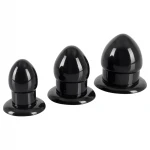 You2Toys - Stretching Plug Kit - anál plug szett - 3 db (fekete)