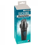 Stroker - szívó, rezgő maszturbátor férfiaknak (fekete)