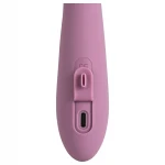 Svakom Trysta Neo - mozgógolyós nyuszis csiklókaros vibrátor (pink)
