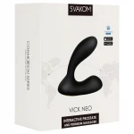 Svakom Vick Neo - akkus, app-vezérelt anál vibrátor (fekete)