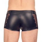 Svenjoyment - fényes cipzáros férfi boxer (fekete)