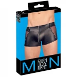 Svenjoyment - fényes cipzáros férfi boxer (fekete)