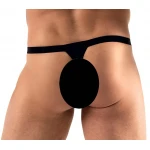 Svenjoyment - strasszos, csillogó férfi tanga (fekete)