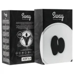 Sway No.3 - fekete akkus, rádiós bugyivibrátor nőknek (S-L)