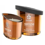 Swede Senze - erotikus masszázsgyertya narancs és levendula illattal (50 ml)