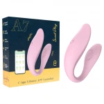 Erospace Sweet Play - app-vezérelt párvibrátor (pink)