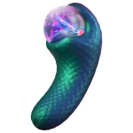 Temptasia Enchanted Serpent - mitikus csiklóizgató vibrátor (zöld)