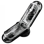 TENGA Flip 0 Electronic - automata maszturbátor férfiaknak (fekete)