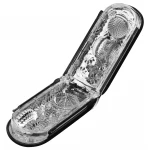 TENGA Flip Zero Gravity - szuper-maszturbátor férfiaknak (fekete)