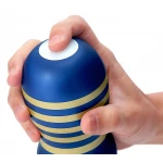 TENGA Premium Original - eldobható maszturbátor férfiaknak (kék)