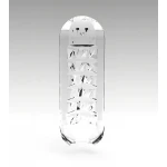 TENGA Spinner Brick - maszturbátor férfiaknak (átlátszó)
