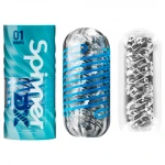 TENGA Spinner DX - maszturbátor férfiaknak (átlátszó)