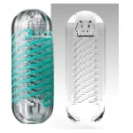 TENGA Spinner Pixel - maszturbátor férfiaknak (átlátszó)