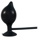 You2Toys True Black - pumpálható análtágító (fekete)