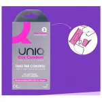 Uniq Eva - latexmentes női óvszer (3 db)