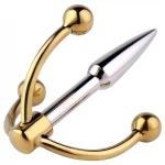 Urethralplay - horgonyos fém dilátor - 4,5 cm (ezüst)