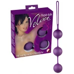 You2Toys Velvet - tripla gésagolyó kegel tornához (lila)