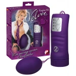You2Toys - velvet bársonyos vibrotojás (lila)