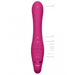 Vive Suki - felcsatolható vibrátor , tartópánt nélkül (pink)