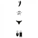 We-Vibe Moxie+ - hordható, app-vezérelt csiklóizgató vibrátor (fekete)