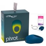We-Vibe Pivot - akkus, vibrációs péniszgyűrű (éjkék)