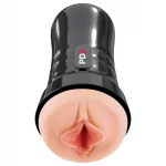 PDX Wet Pussies Super Luscious Lips - élethű műpunci maszturbátor (testszínű)