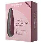 Womanizer Classic 2 - akkus, léghullámos csiklóizgató (piros)