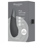 Womanizer Enhance 2in1 léghullámos csiklószívó + vibrátor (fekete)