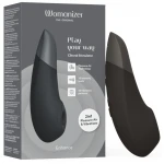 Womanizer Enhance 2in1 léghullámos csiklószívó + vibrátor (fekete)