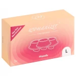 Womanizer L - pótszívóharang szett - fehér (3 db) - nagy